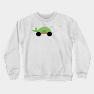 Turtle on the move Crewneck Sweatshirt